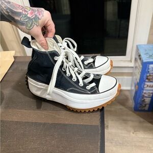Run star hike platform converse